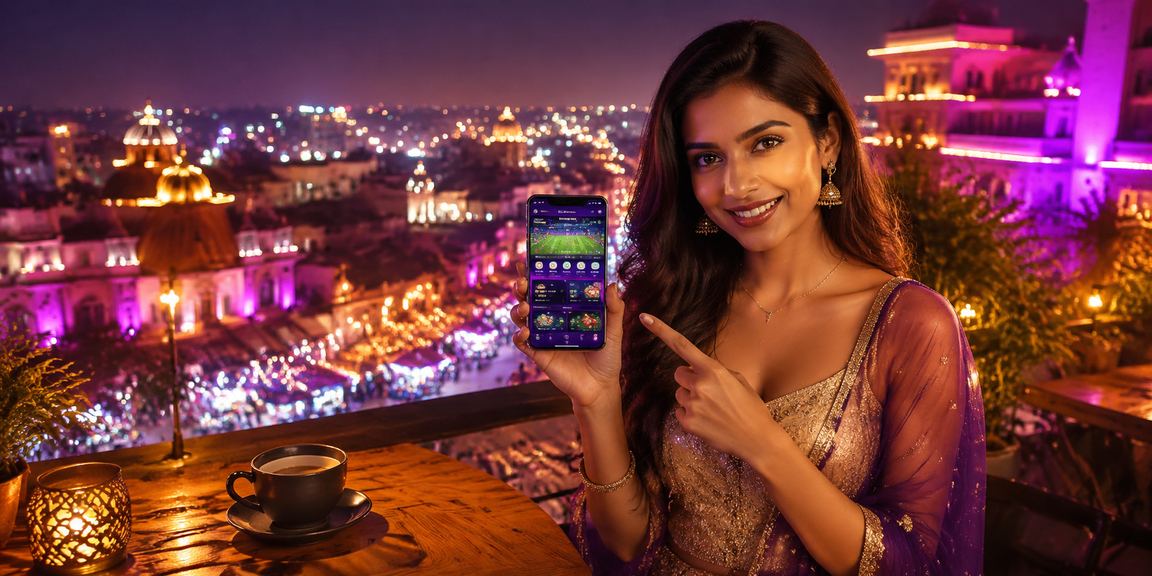 Preview of mobile casino night market interface